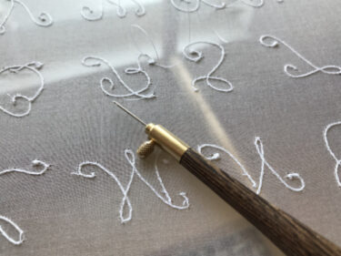 オートクチュール刺繍コース　アクセサリーや小物を作ります。